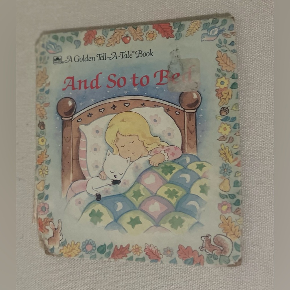 A Golden Tell-A-Tale Book - And So to Bed